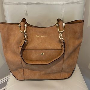 Enzo suede bag